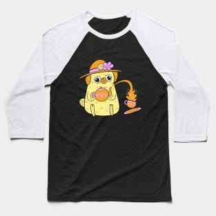 Tea Pug Baseball T-Shirt